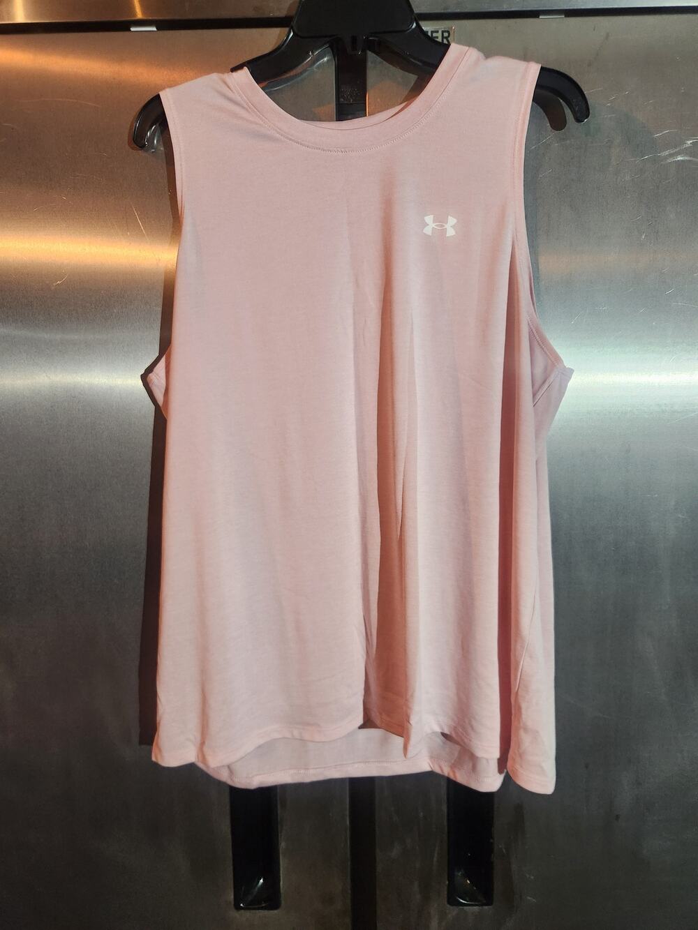 Under Armour Loose Fit Tank Top Light Pink Size XL